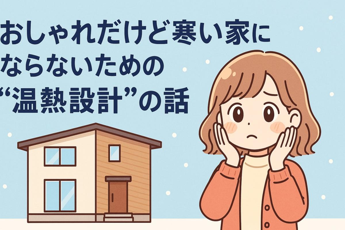 【おしゃれだけど寒い家】にならないための“温熱設計”の話