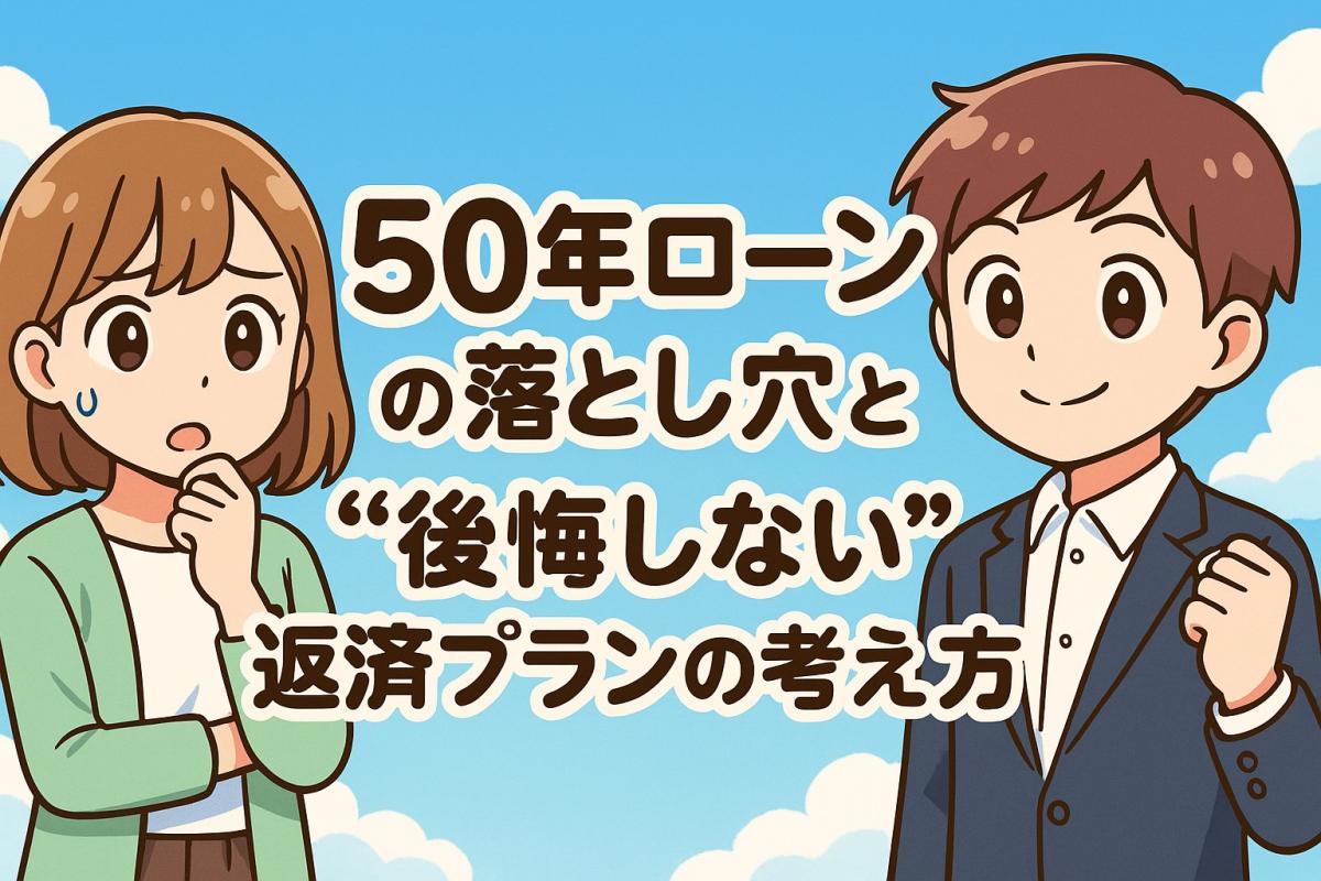 【今、選ぶ人が増えている】50年ローンの落とし穴と“後悔しない”返済プランの考え方