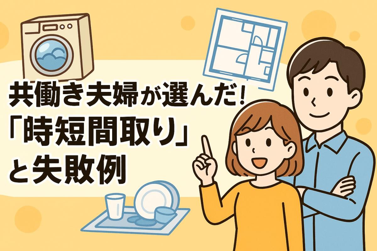 【2025年最新版】共働き夫婦が選んだ！後悔しない“時短間取り”と失敗例